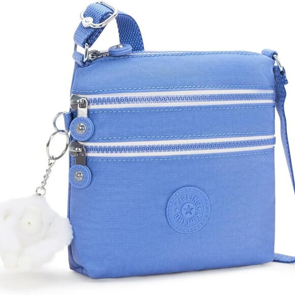 Alvar Mini Bag: Lightweight, Water-Resistant Crossbody in Cocktail Blue - Picture 4 of 8
